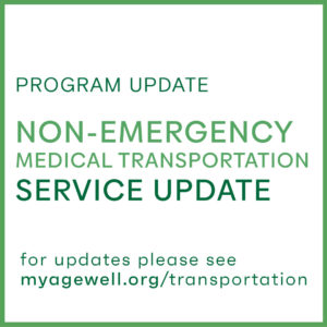 Transportation Update: COVID-19 | Age Well Senior Services