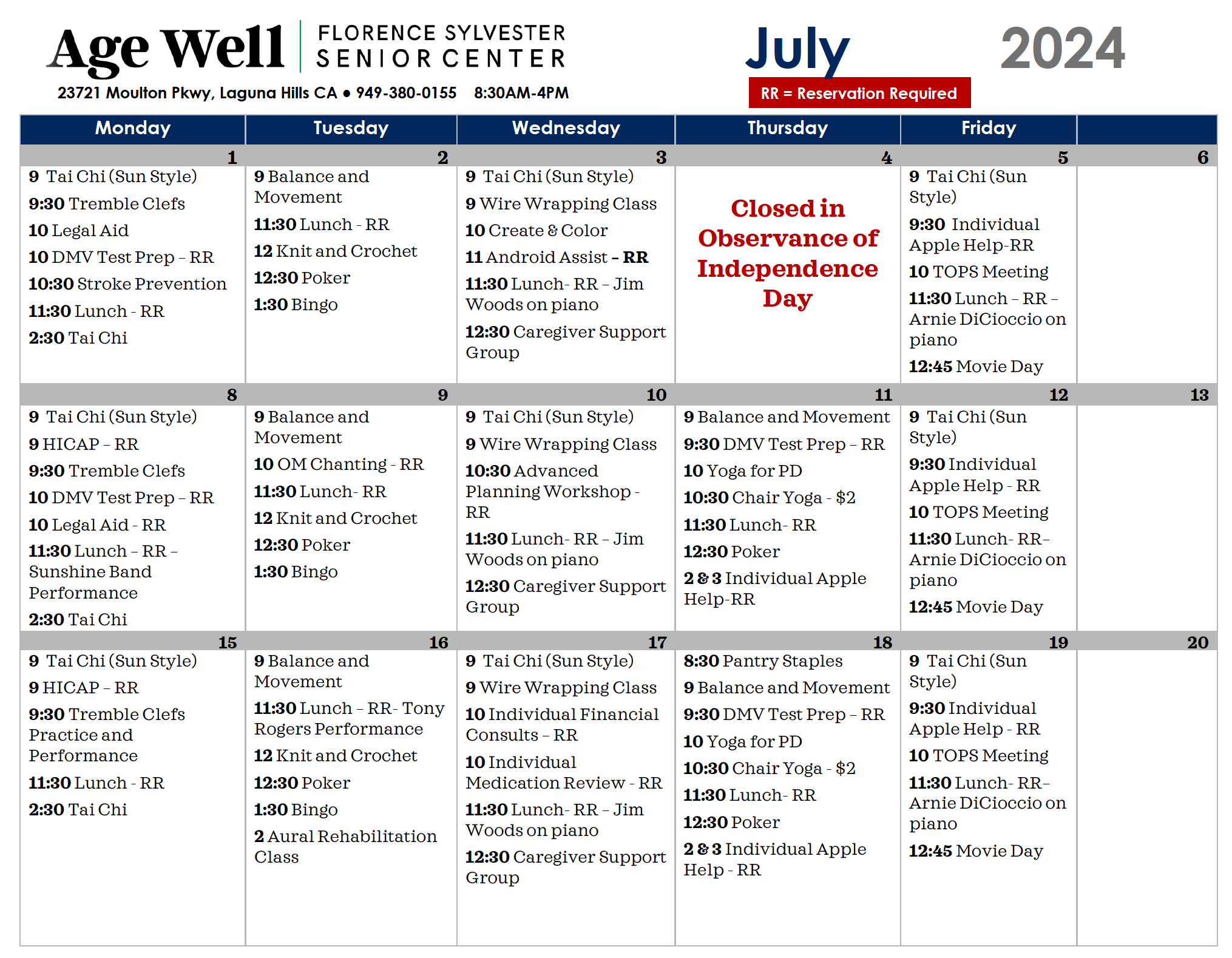 FSSC 2024 July Calendar 1