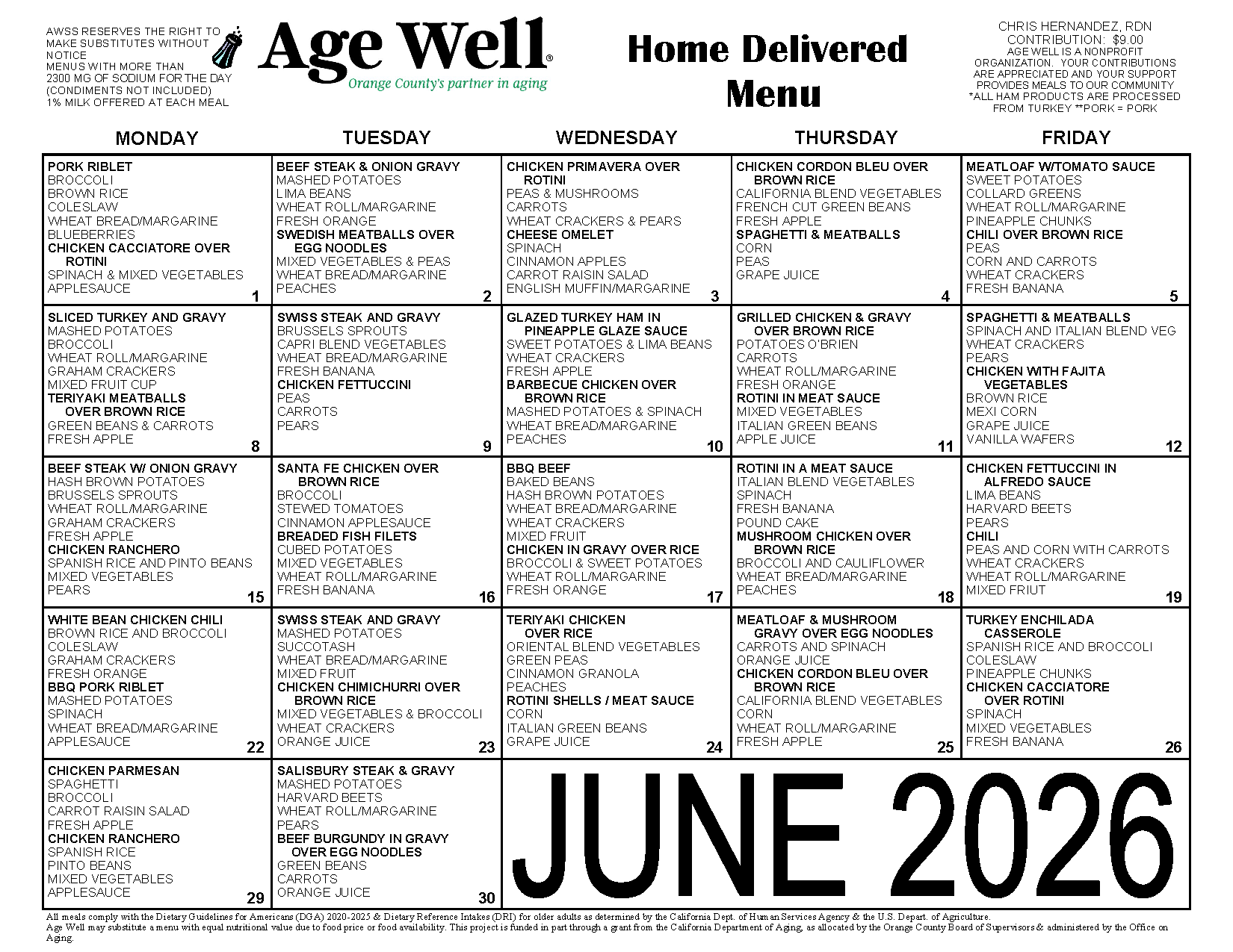 Age Well Meals on Wheels HDM Menu June 2026_Page_1