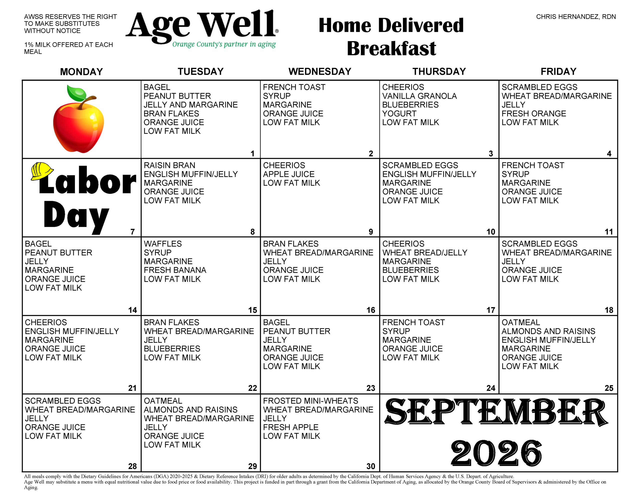 Age Well Meals on Wheels (HDM) Menu September 2026_Page_2
